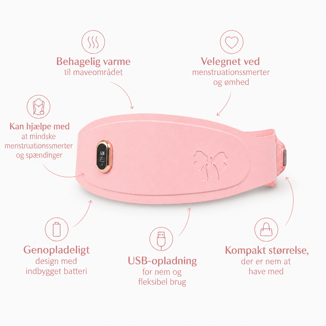 Menstruations bælte - formindsker smerterne